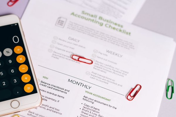 monthly bookkeeping checklist